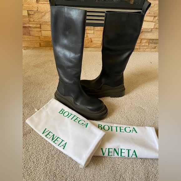 Bottega Veneta Tire Tall Boots - Picture 8 of 10